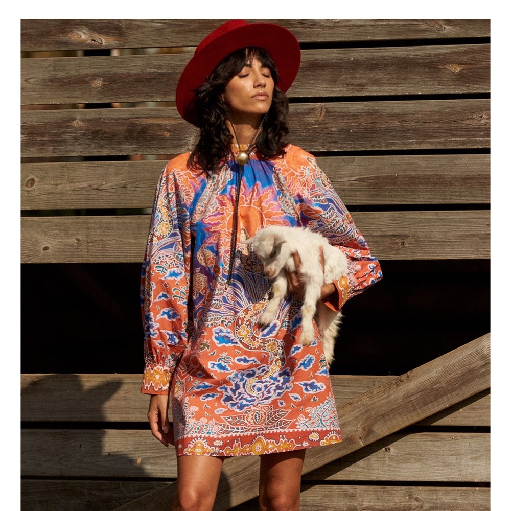 Carolina K Irina Dress in Beautiful Fall Colors